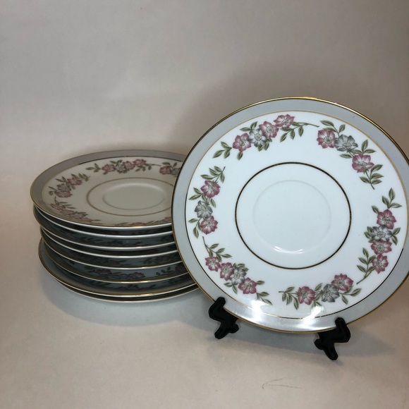 Noritake Vintage Tea Plate Set (7 plates) 5433 - Picture 1 of 3